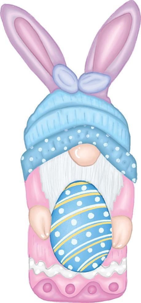 Easter Gnome Element vector
