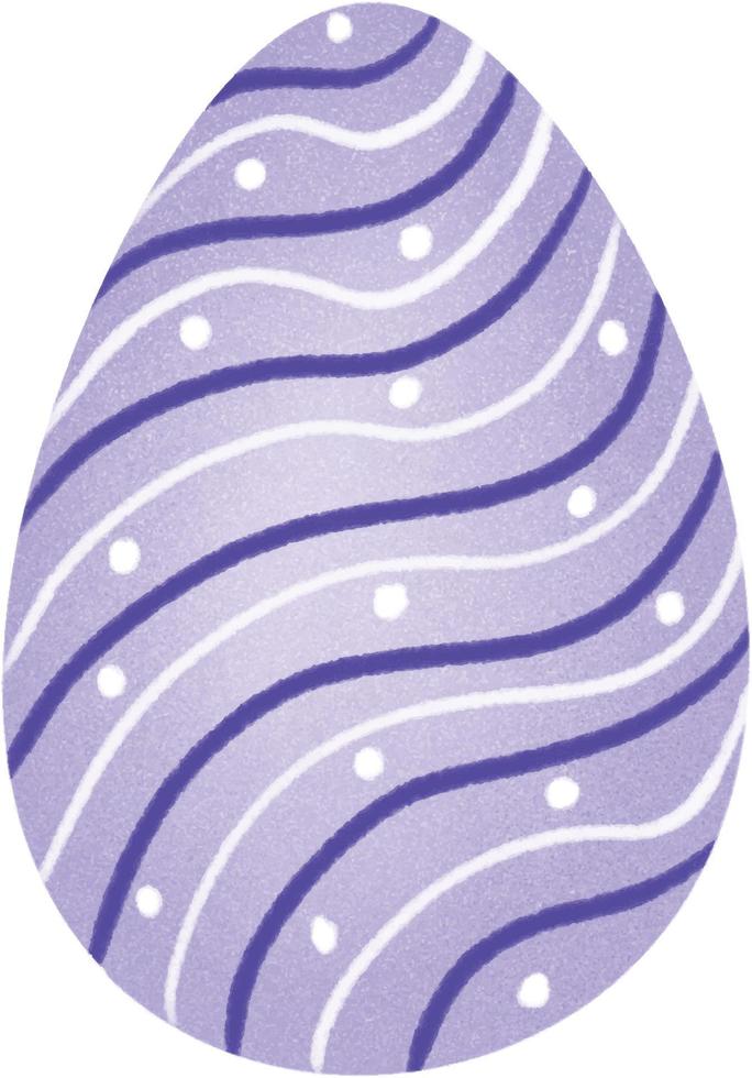 clipart de elemento de acuarela de pascua vector