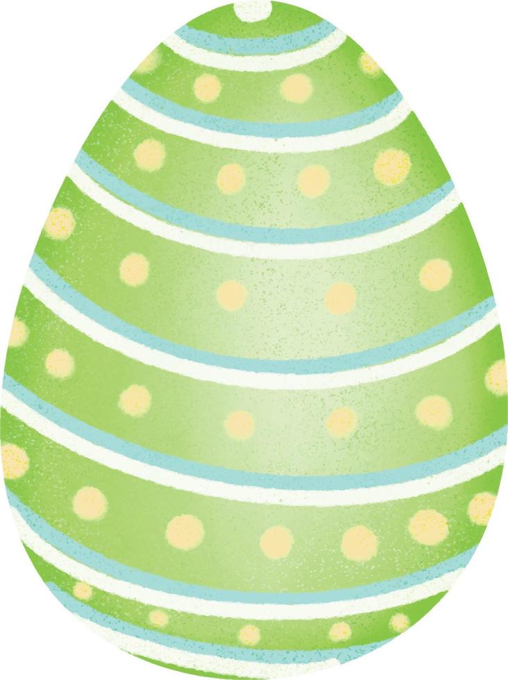 clipart de elemento de acuarela de pascua vector