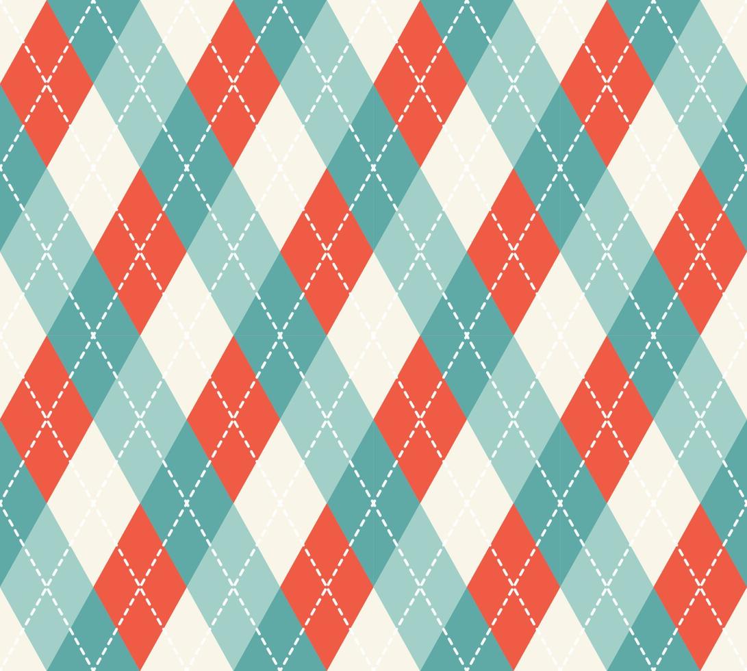 Argyle Pattern vector ,Fabric texture background