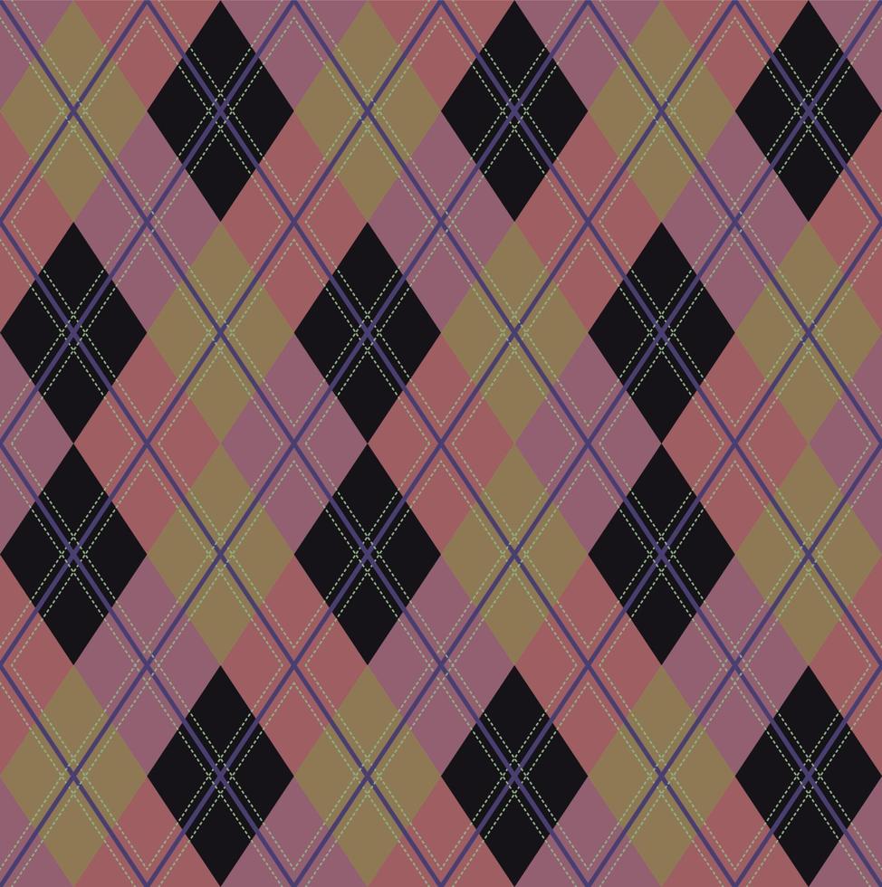 Argyle Pattern vector,geometric, background,Classic Knitted,plaid vector