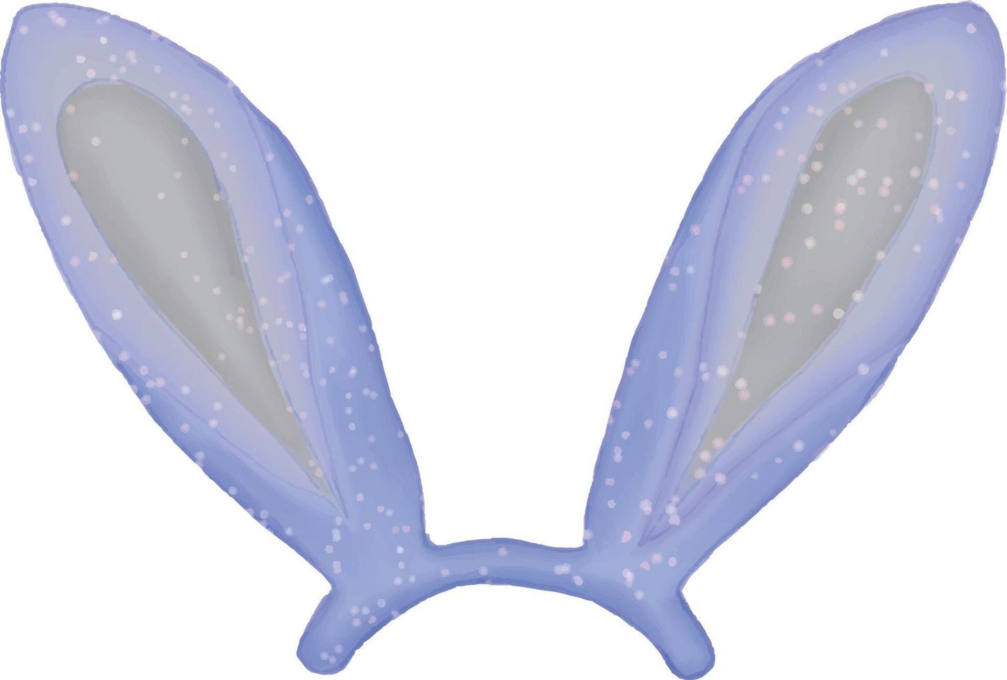 Easter watercolor Element Clipart vector