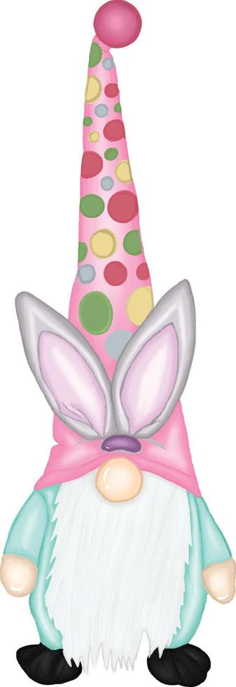 Easter Gnome Element vector