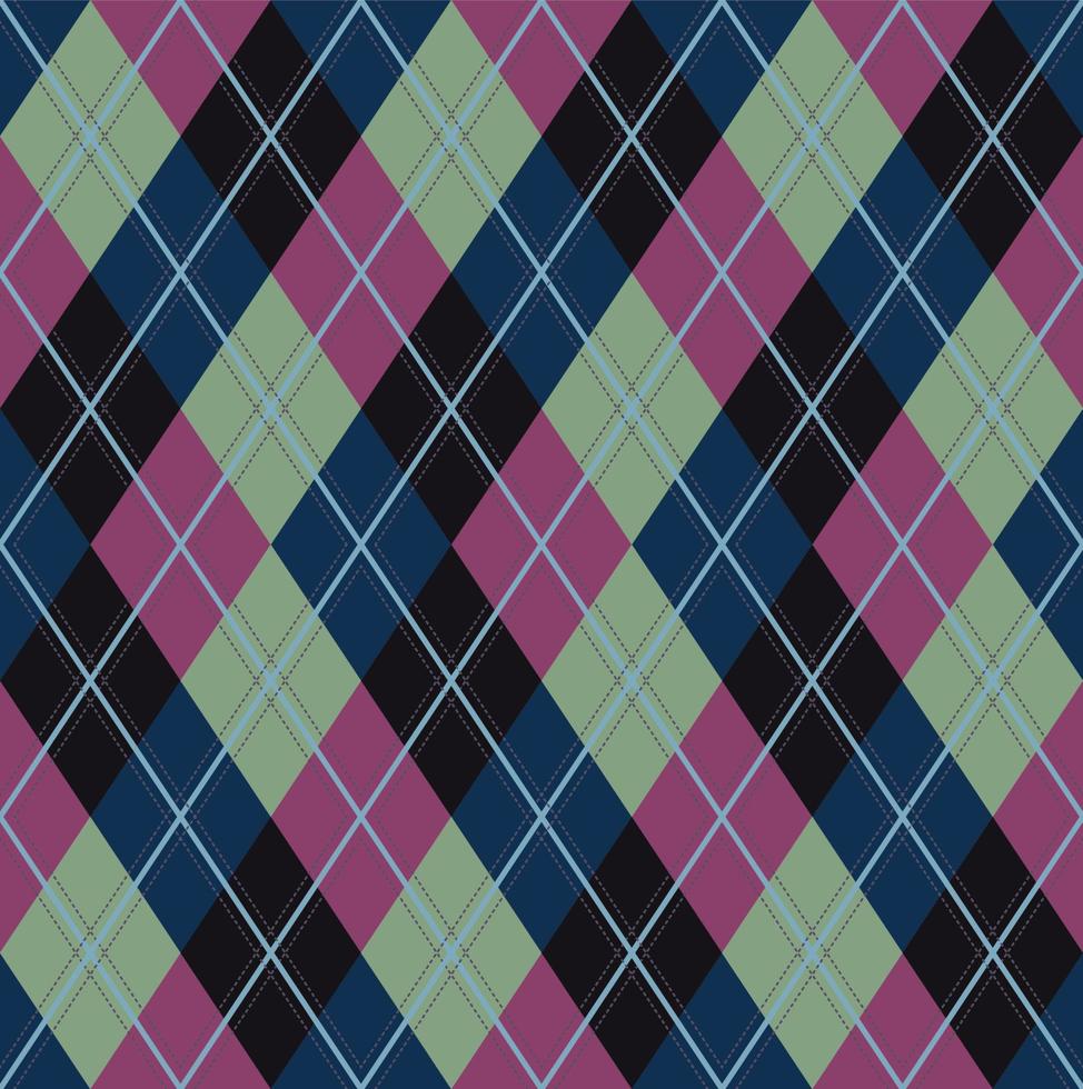 Argyle Pattern vector,geometric, background,Classic Knitted,plaid vector