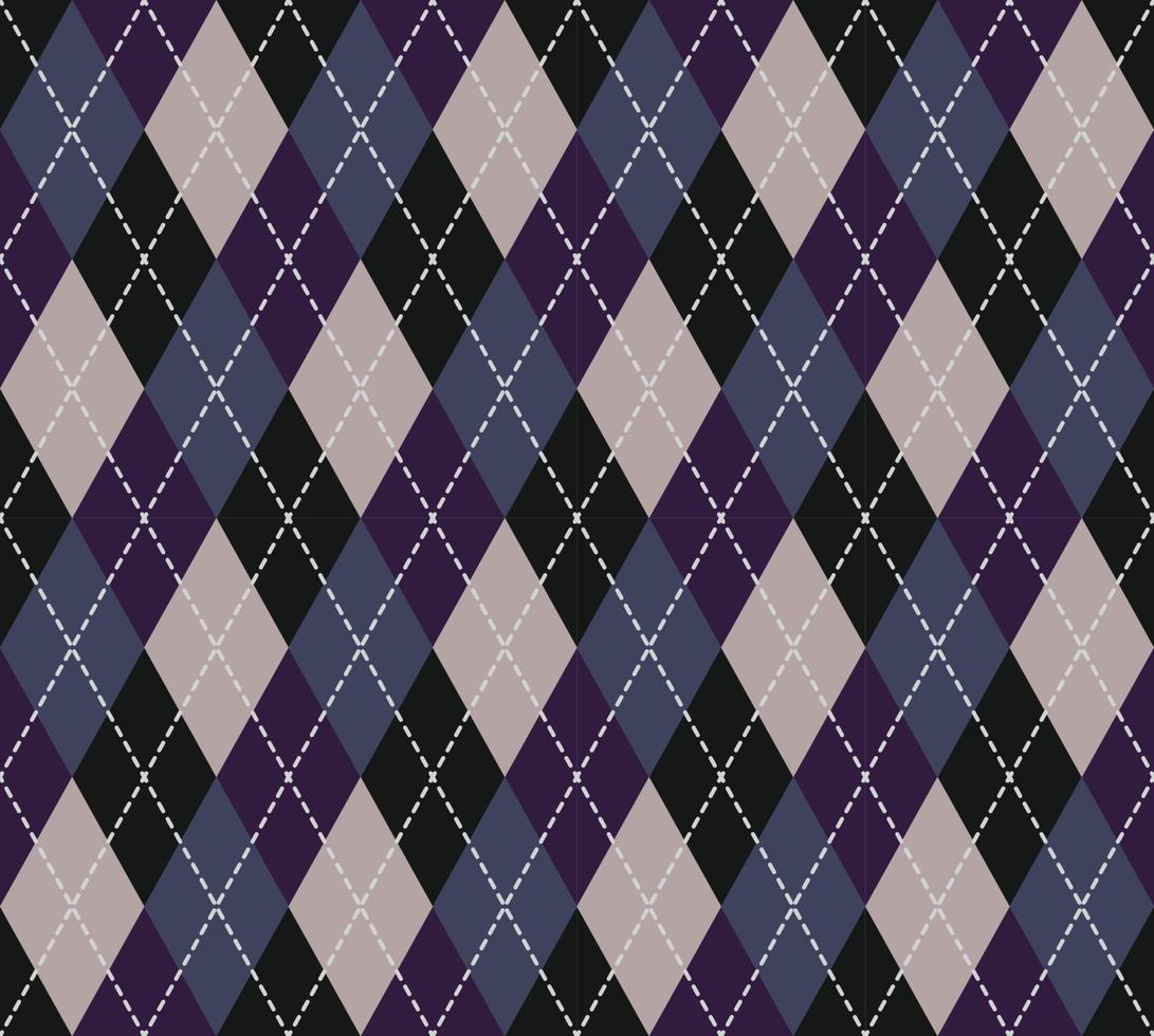 Argyle Pattern vector ,Fabric texture background