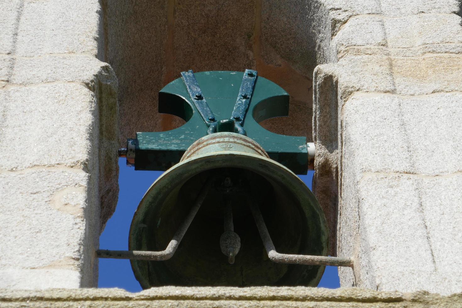 Green Bells in the Stone Bell Tower photo