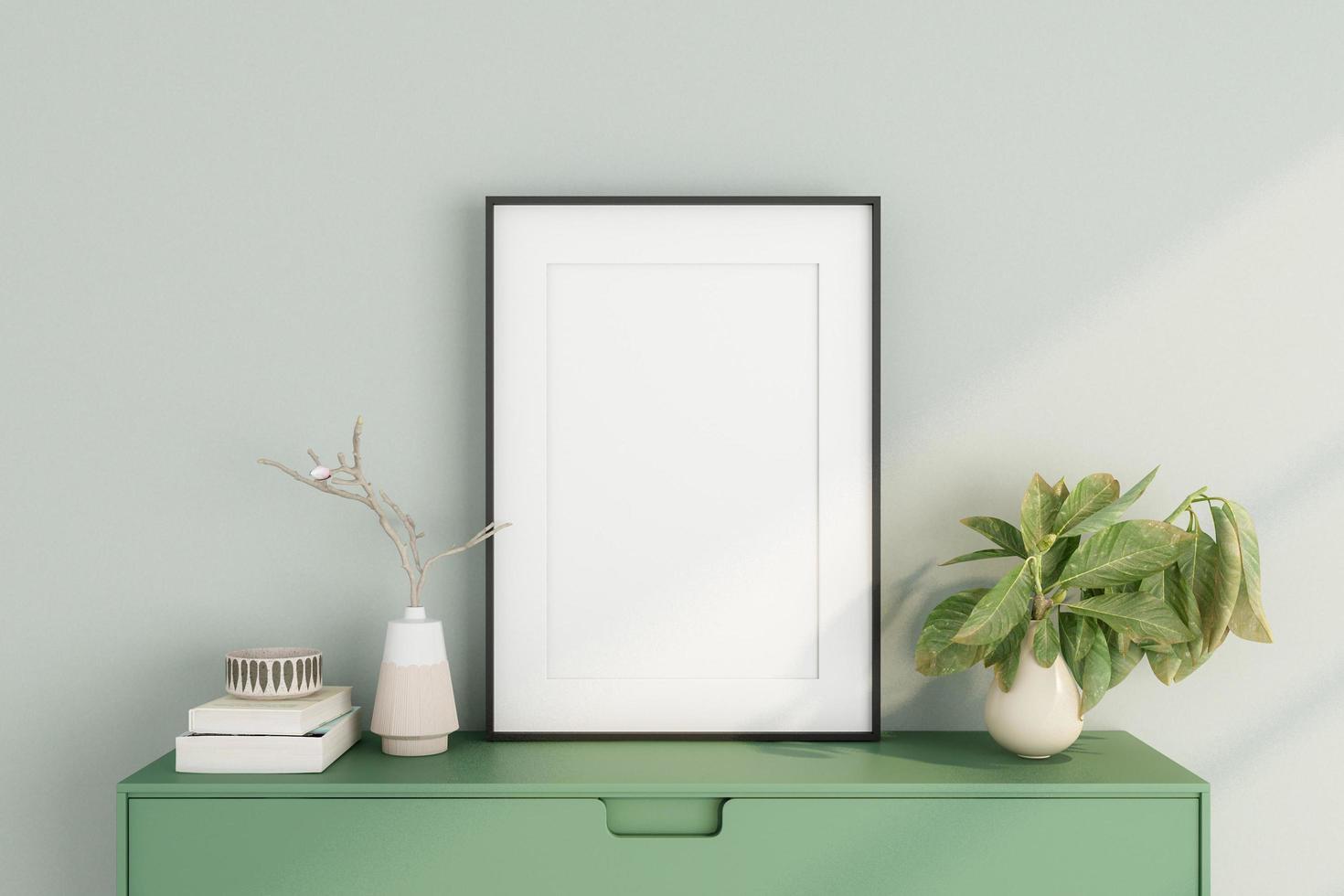 Frame mockup design photo