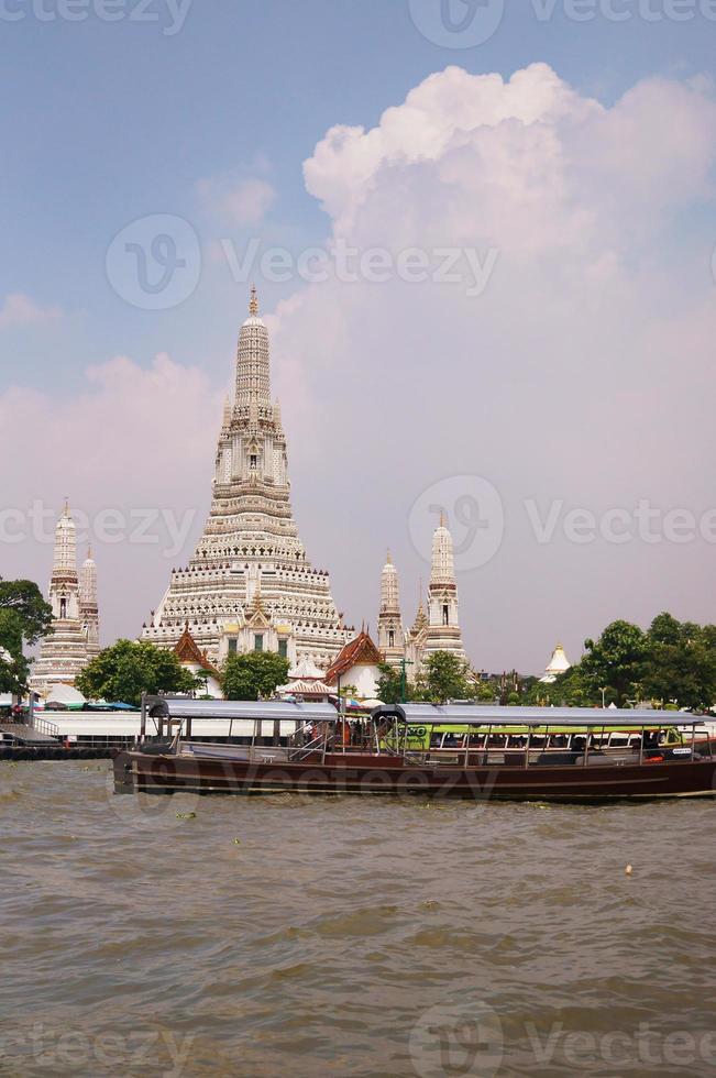 Bangkok canals with boats photo