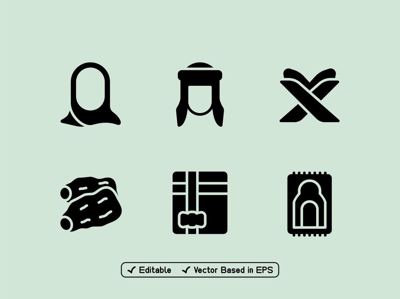 Ramadhan and Islam icon pack vector