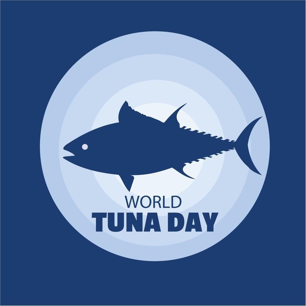 world tuna day vector good for world tuna day celebration tuna fish image. simple and elegant