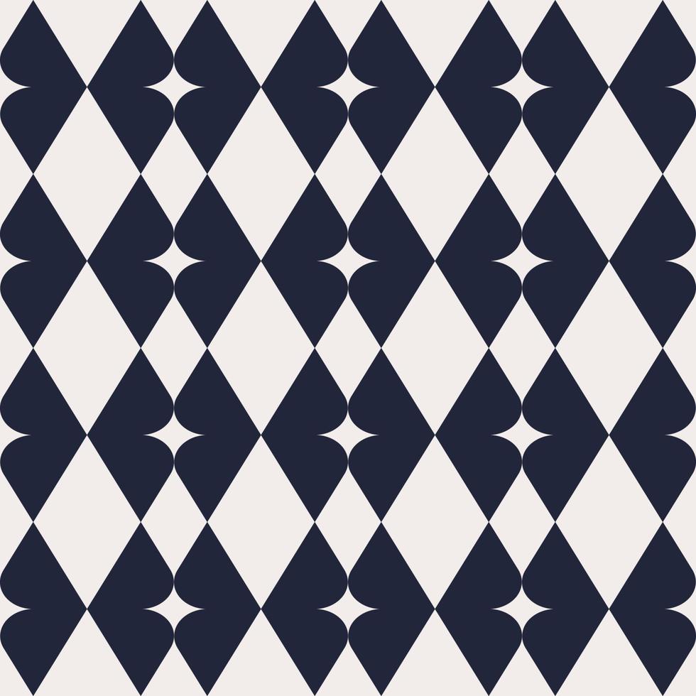 Blue-white color neo classic style geometric rhombus shape seamless pattern background. Use for fabric, interior decoration elements, upholstery, wrapping. vector