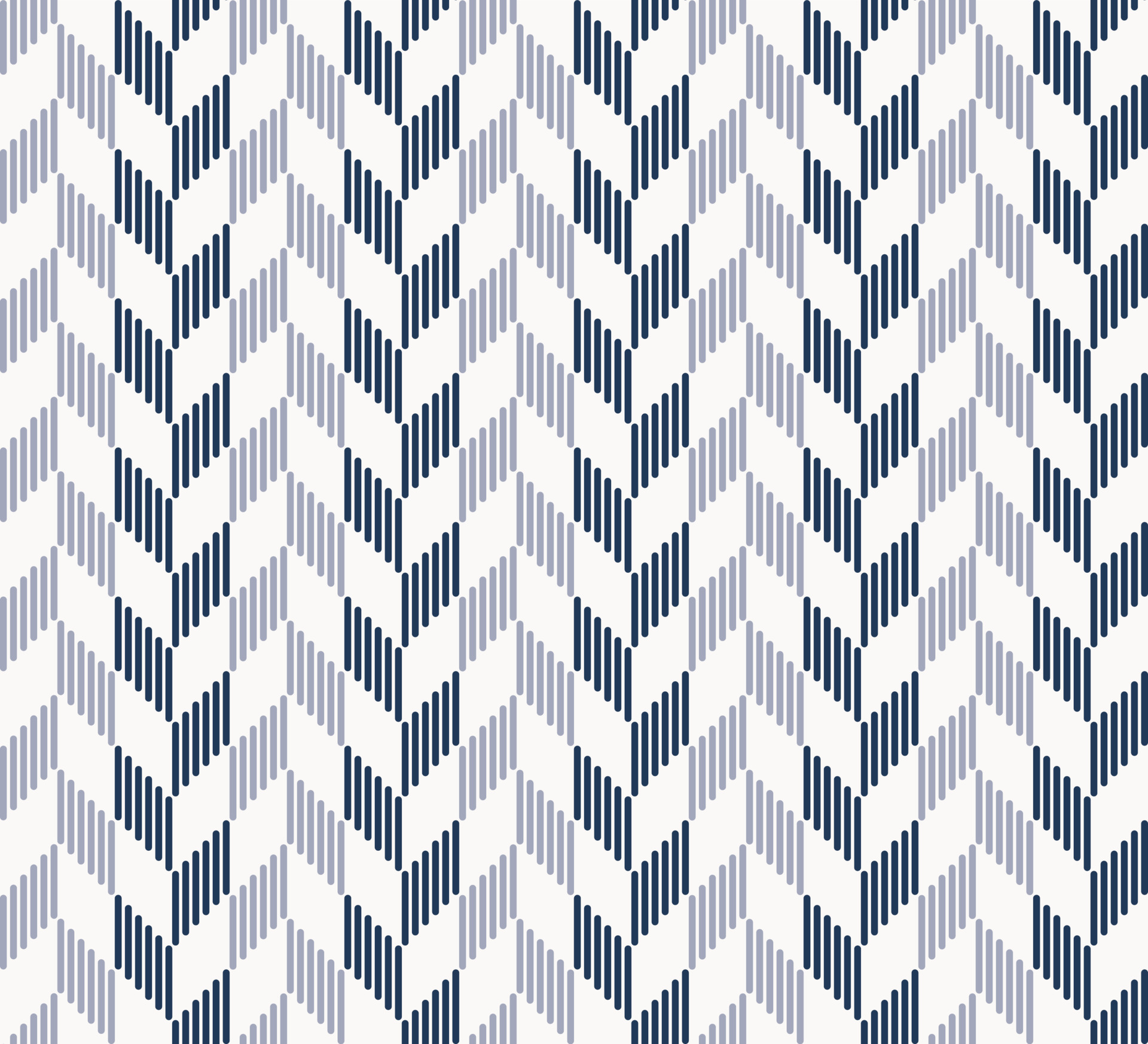 Modern Herringbone Chevron Pattern From Small Line Shape With Blue