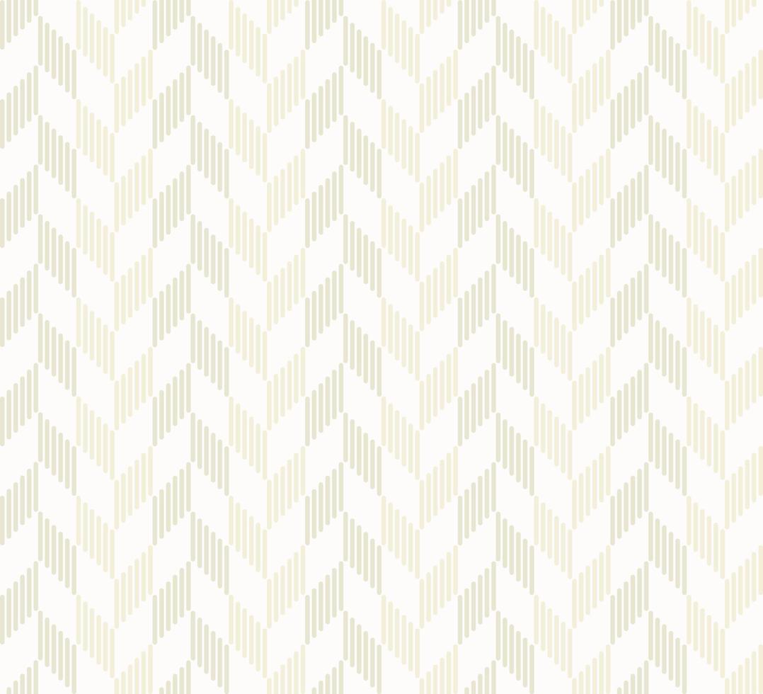 Modern herringbone chevron pattern from small line shapes cream grey color seamless background. Use for fabric, textile, cover, wrapping, interior decoration elements. vector