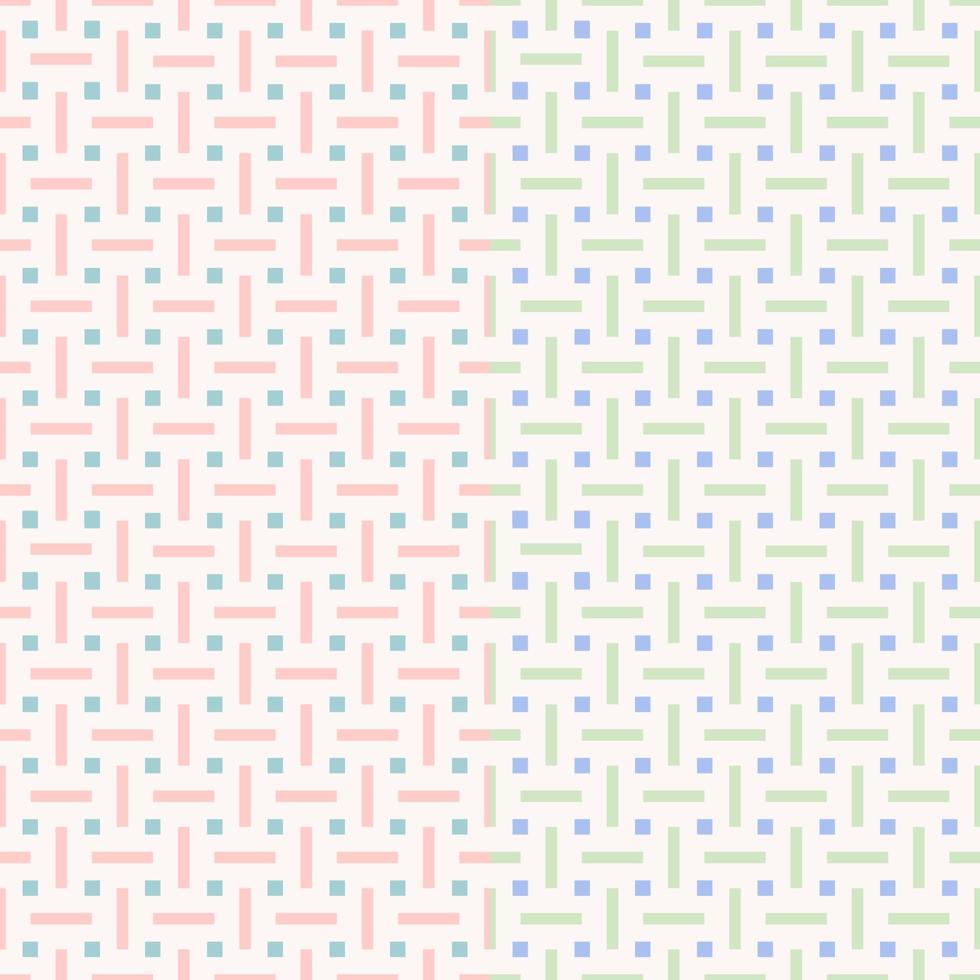 2 collection trendy pastel color simple small geometric shape seamless pattern background. Use for fabric, interior decoration elements, wrapping. vector