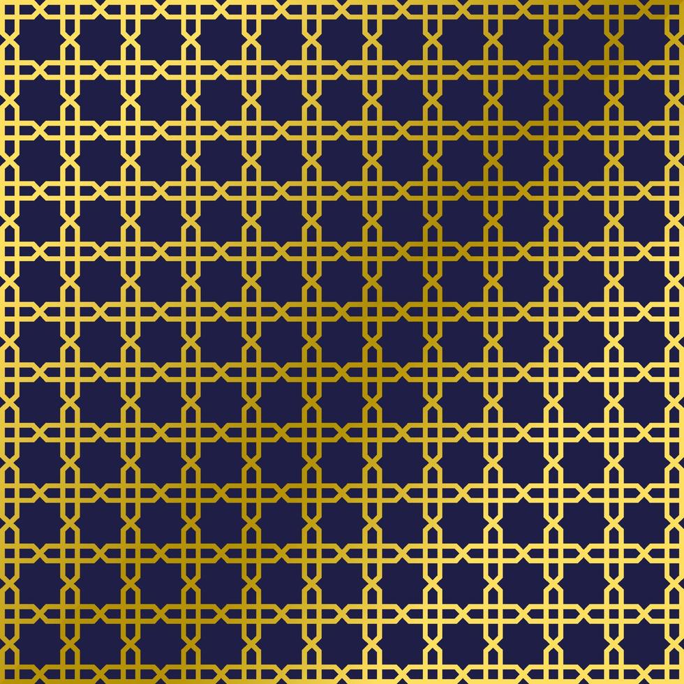 patrón islámico de fondo de ramadán para ramadan kareem con elegante geometría abstracta de oro premium vector