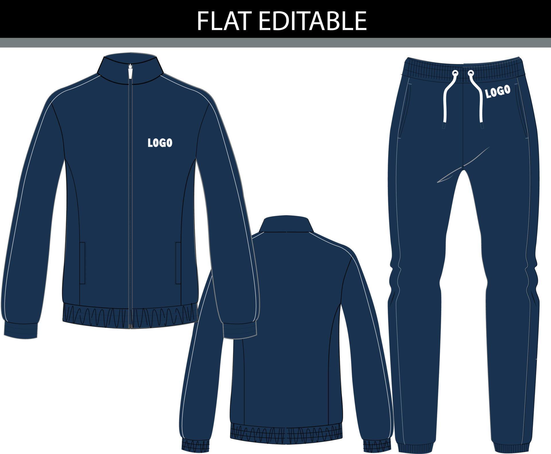 MEN'S TRACKSUIT SET VECTOR FILE 6837380 Vector Art at Vecteezy