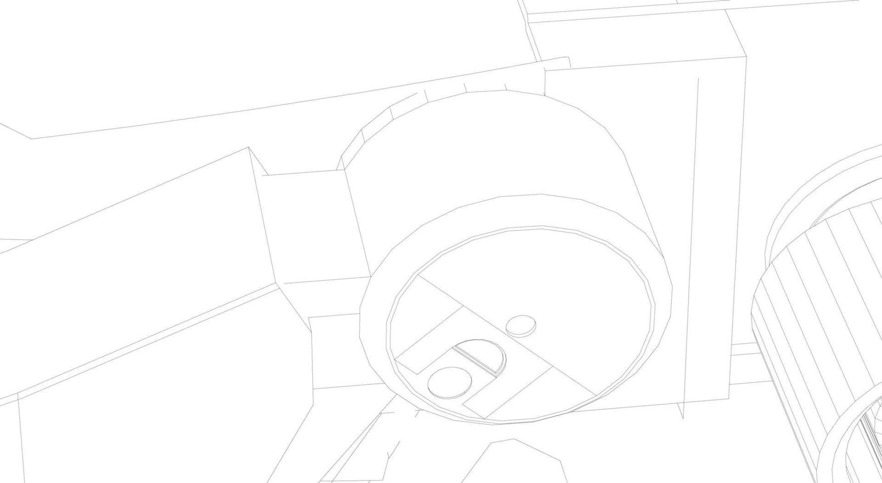line art of military tanks vector