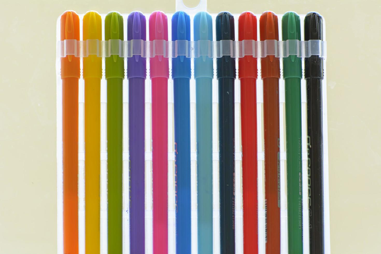 el bolígrafo mágico multicolor foto
