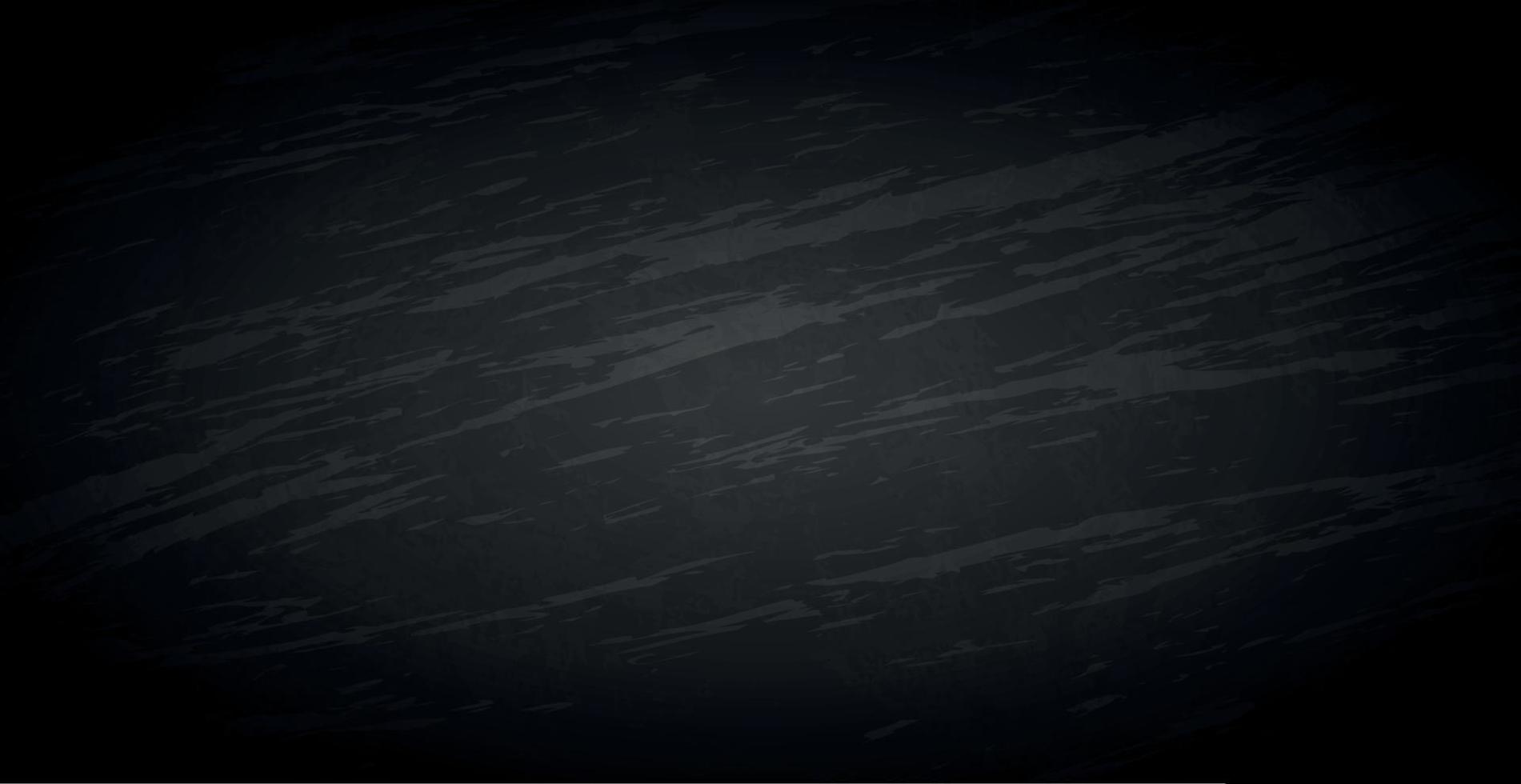 Black abstract textured grunge web background - Vector