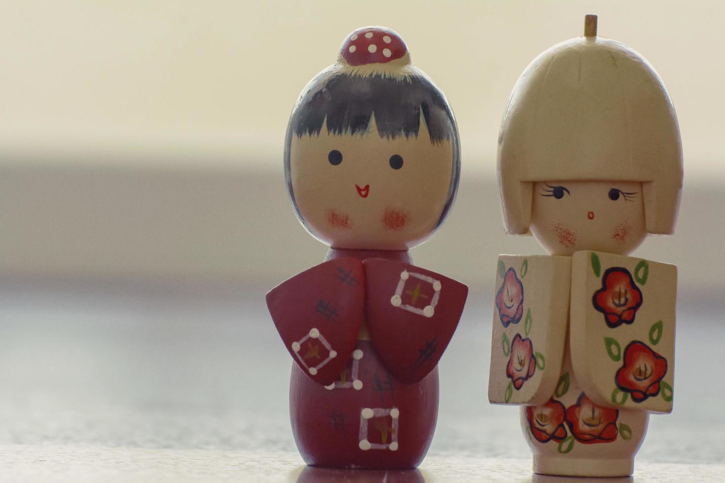 Cute Japanese dolls photo