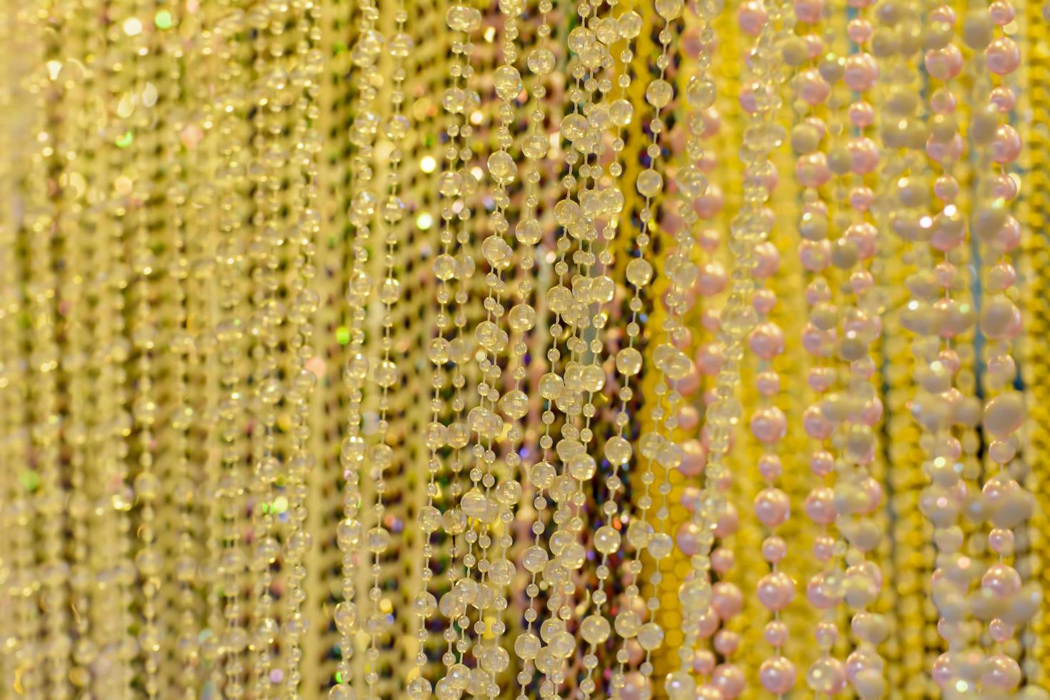 Bead curtain striking looks photo