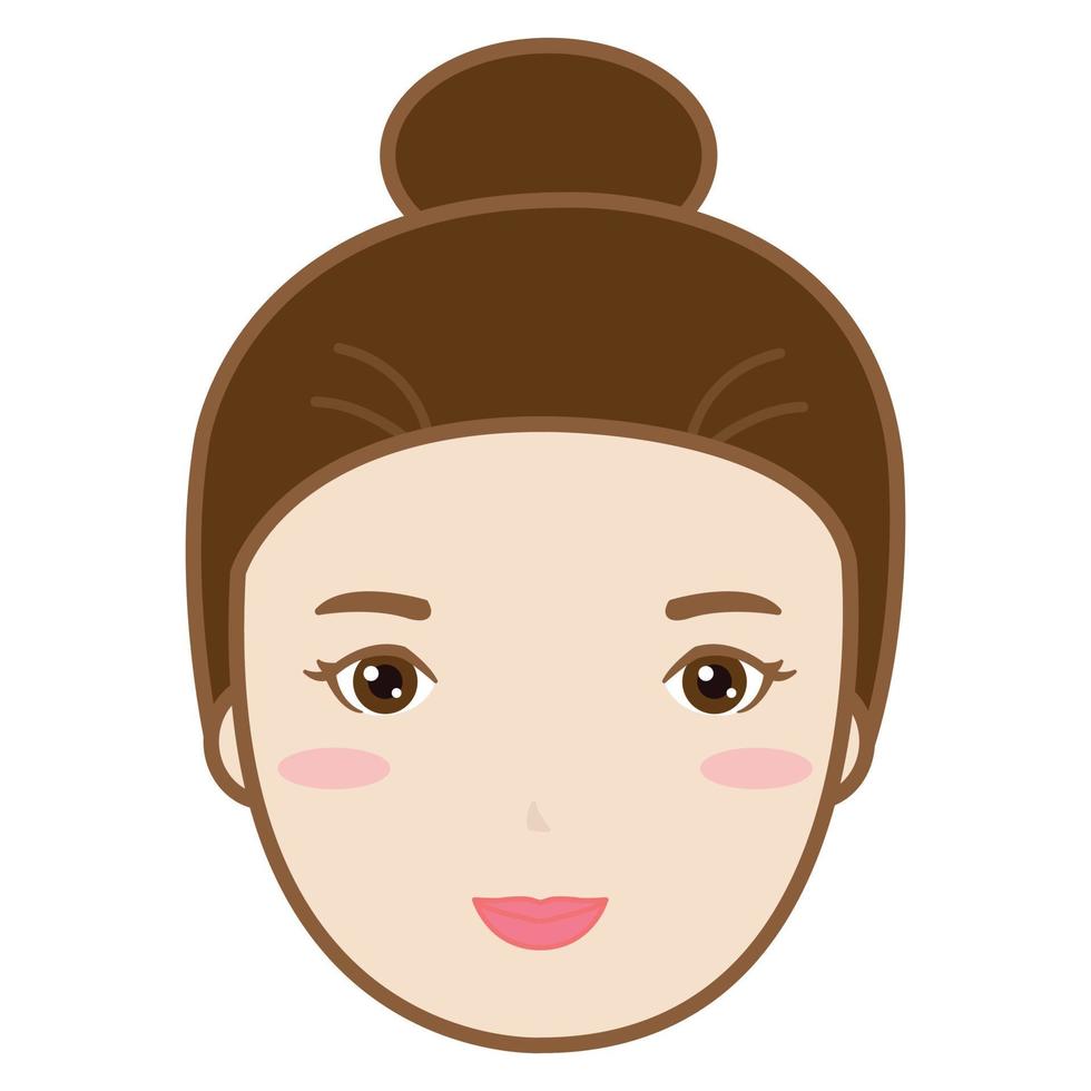 Cartoon cute character. Vector illustration