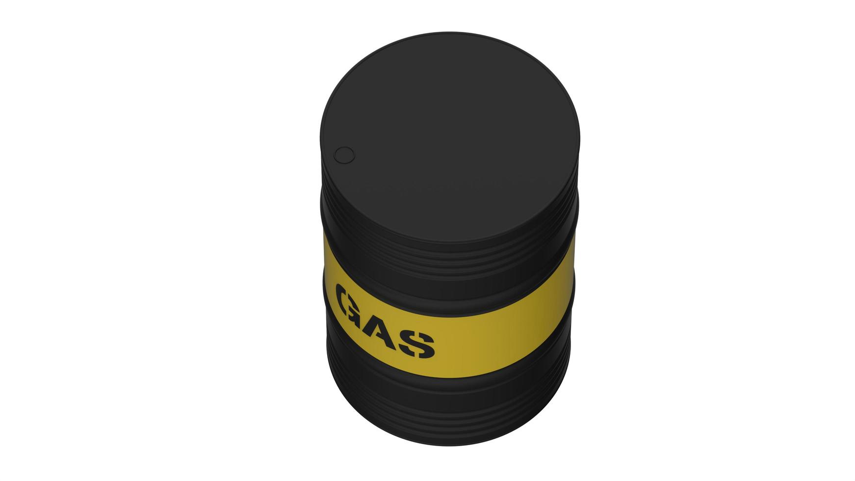 Gas fuel barrels arranged in array stacked against each other 3d render illustration photo