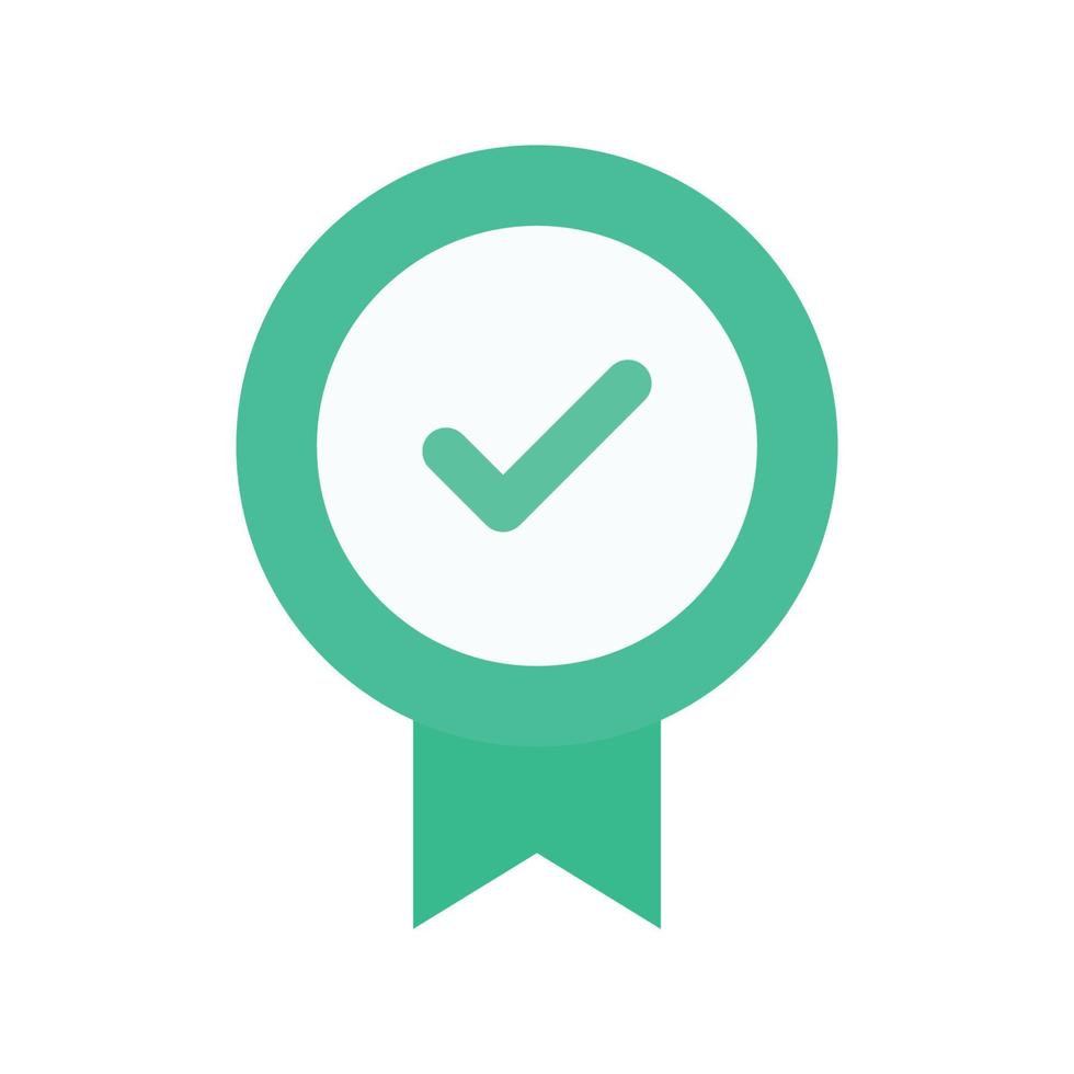 Approved Badge Vector icon which is suitable for commercial work and easily modify or edit it