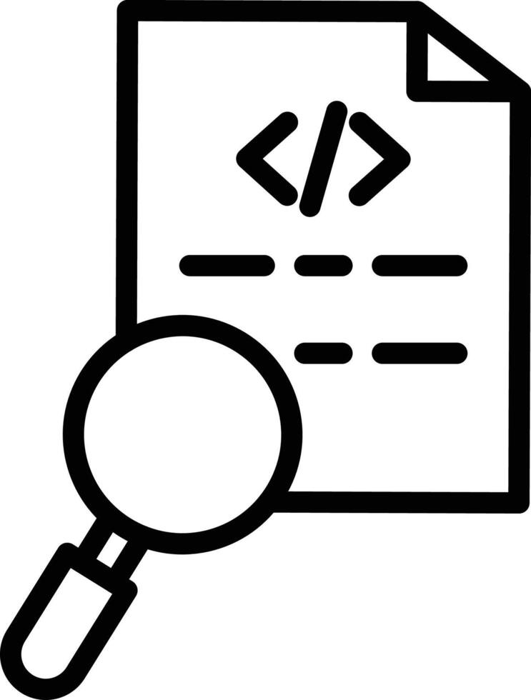 Testing Coding Isolated Vector icon which can easily modify or edit ...