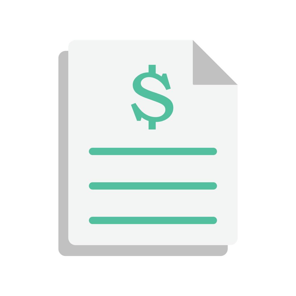 Budget File Vector icon which is suitable for commercial work and easily modify or edit it