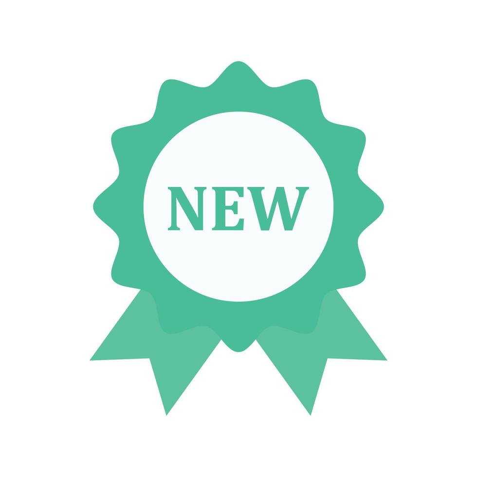 New badge Vector icon which is suitable for commercial work and easily modify or edit it
