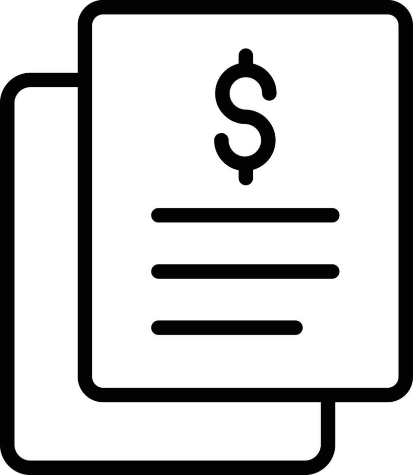 Billing Isolated Vector icon which can easily modify or edit