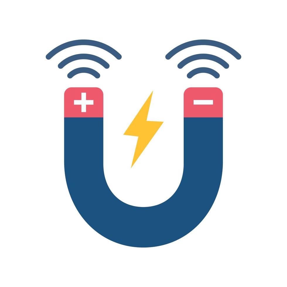Magnet Vector icon which is suitable for commercial work and easily modify or edit it