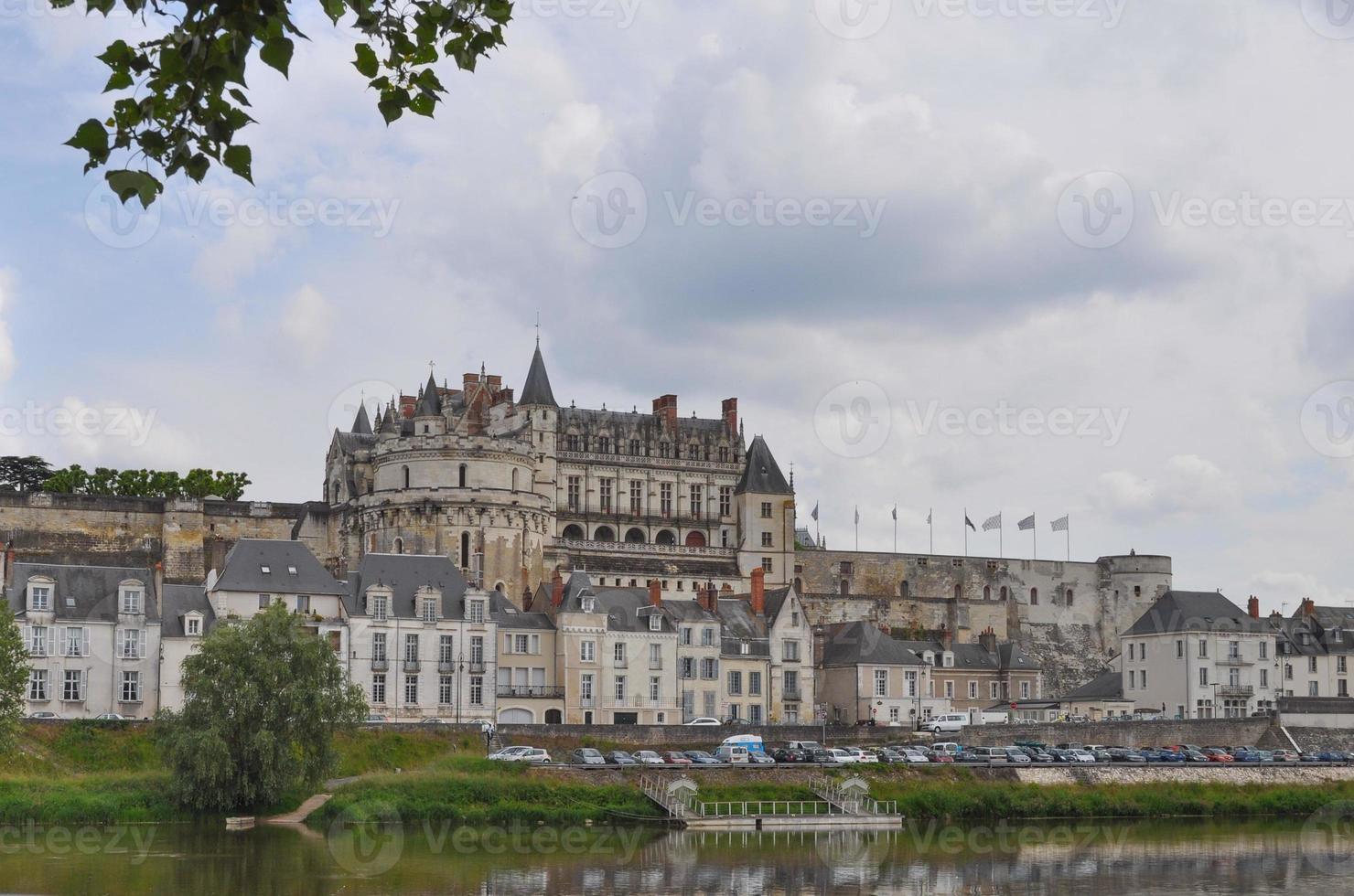 Chateau de Chenonceau castle in France photo