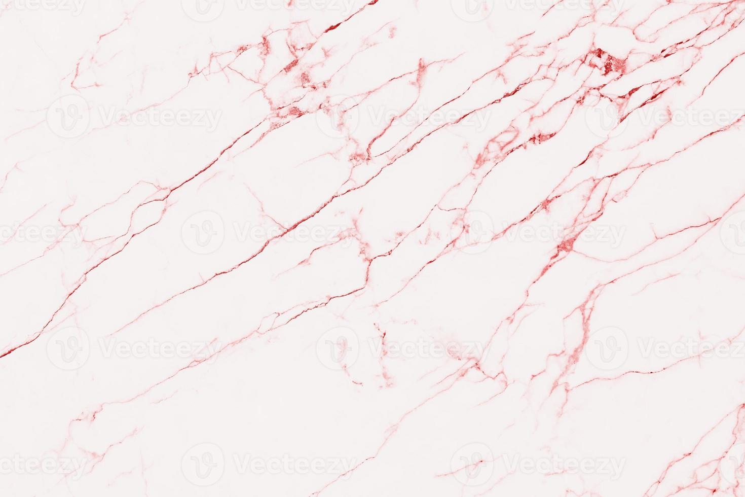 Abstract red and white marble texture for background. photo