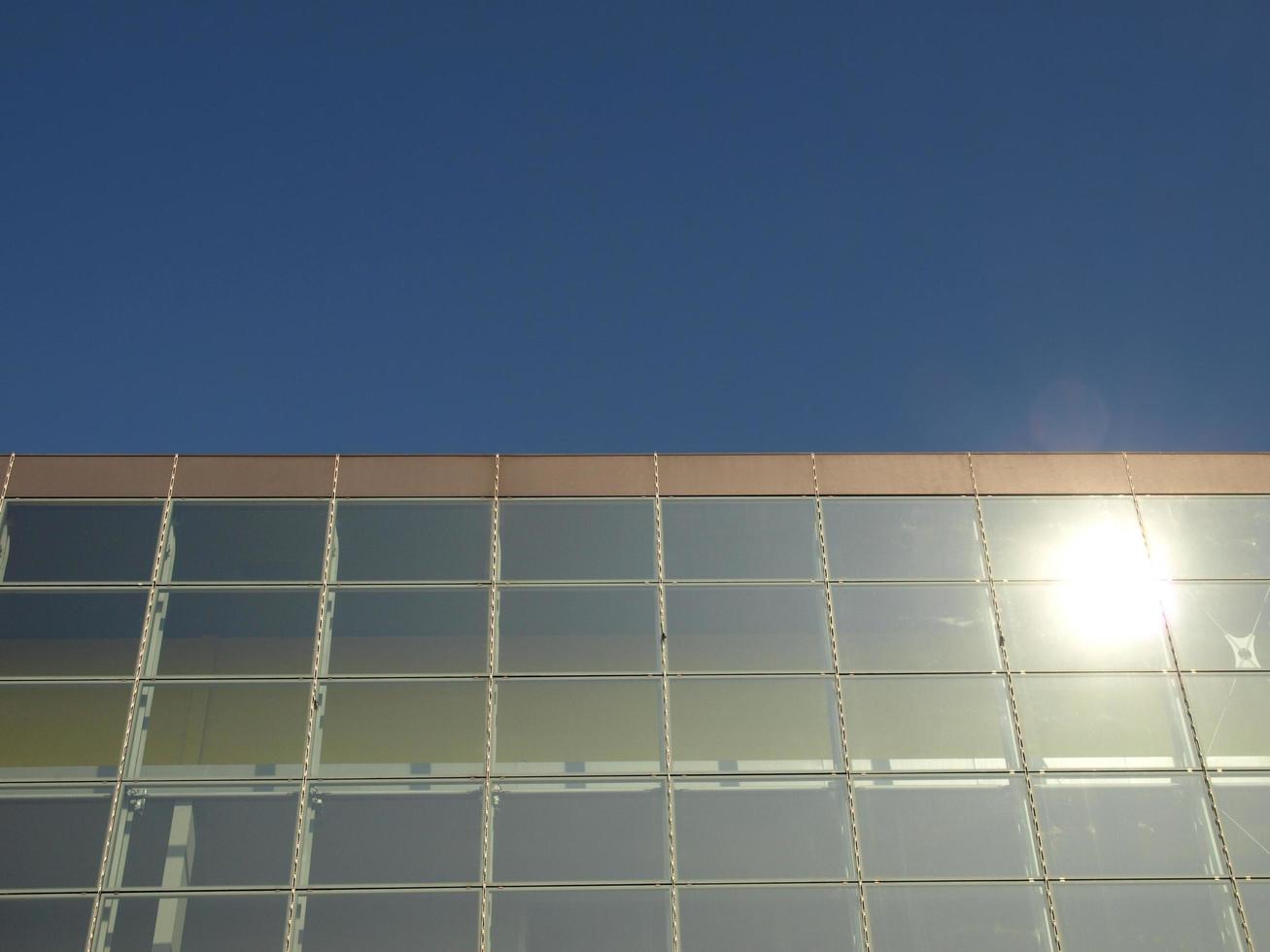 Skyscraper glass facade photo
