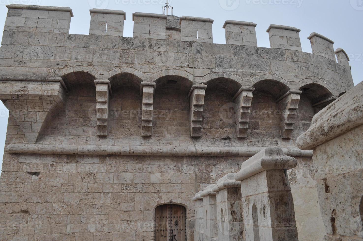 Torres de Quart meaning Quart towers in Valencia photo