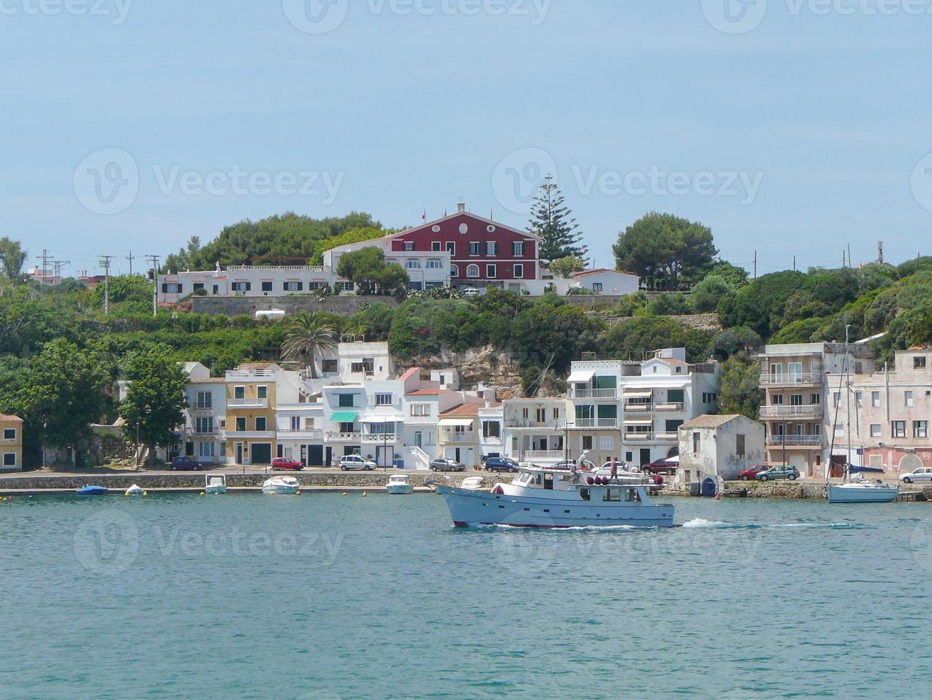 View of Mahon Minorca photo