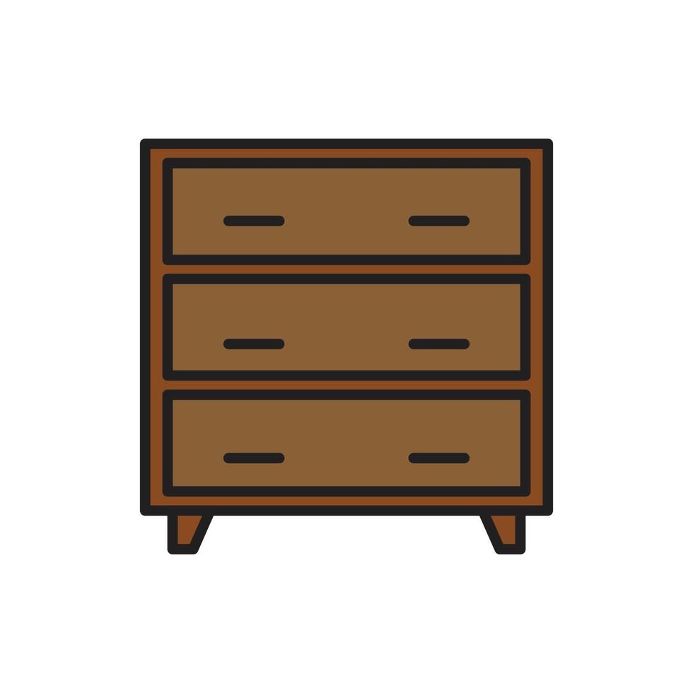 cupboard wardrobe for website graphic resource, presentation, symbol vector