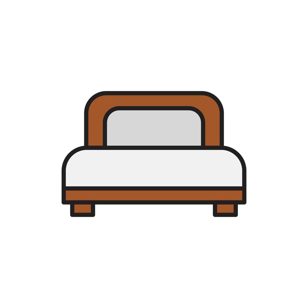 bed for website graphic resource, presentation, symbol vector