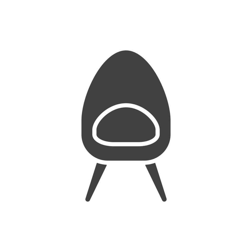 chair for website graphic resource, presentation, symbol vector