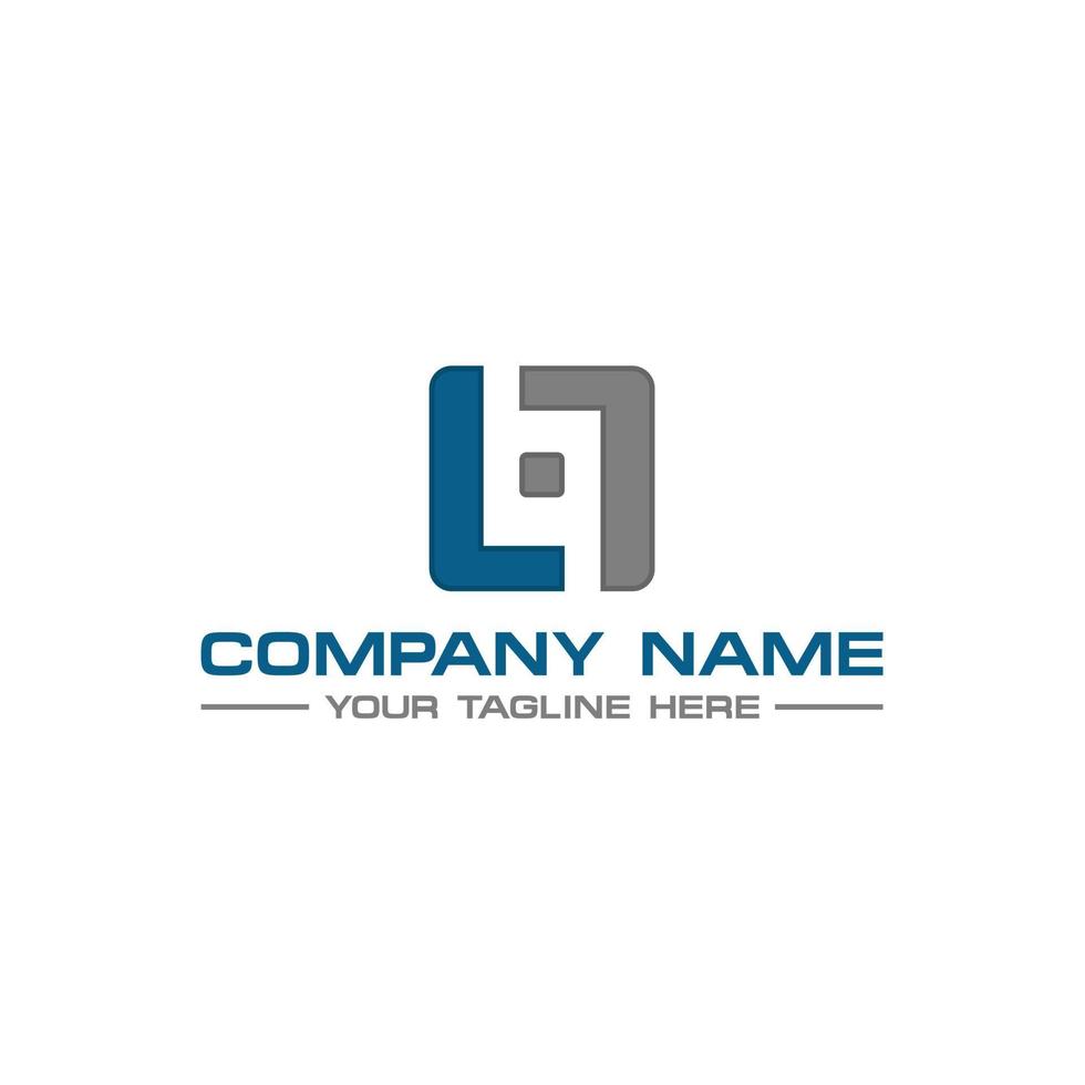 LF Initial Logo Sign Design for Your Company vector