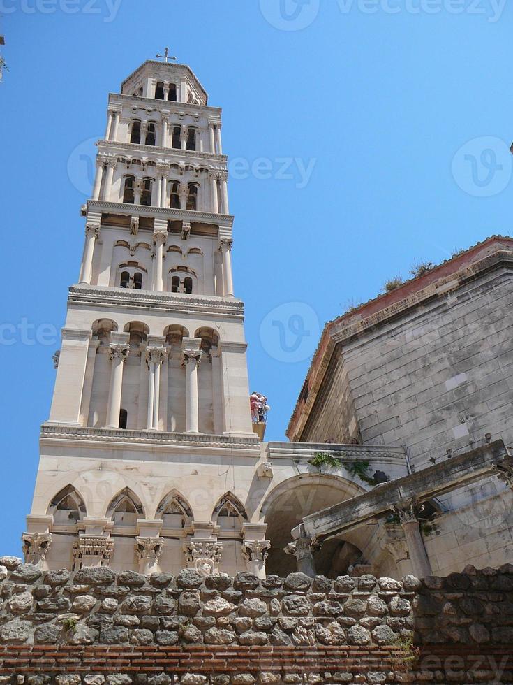 View of the city of Split photo