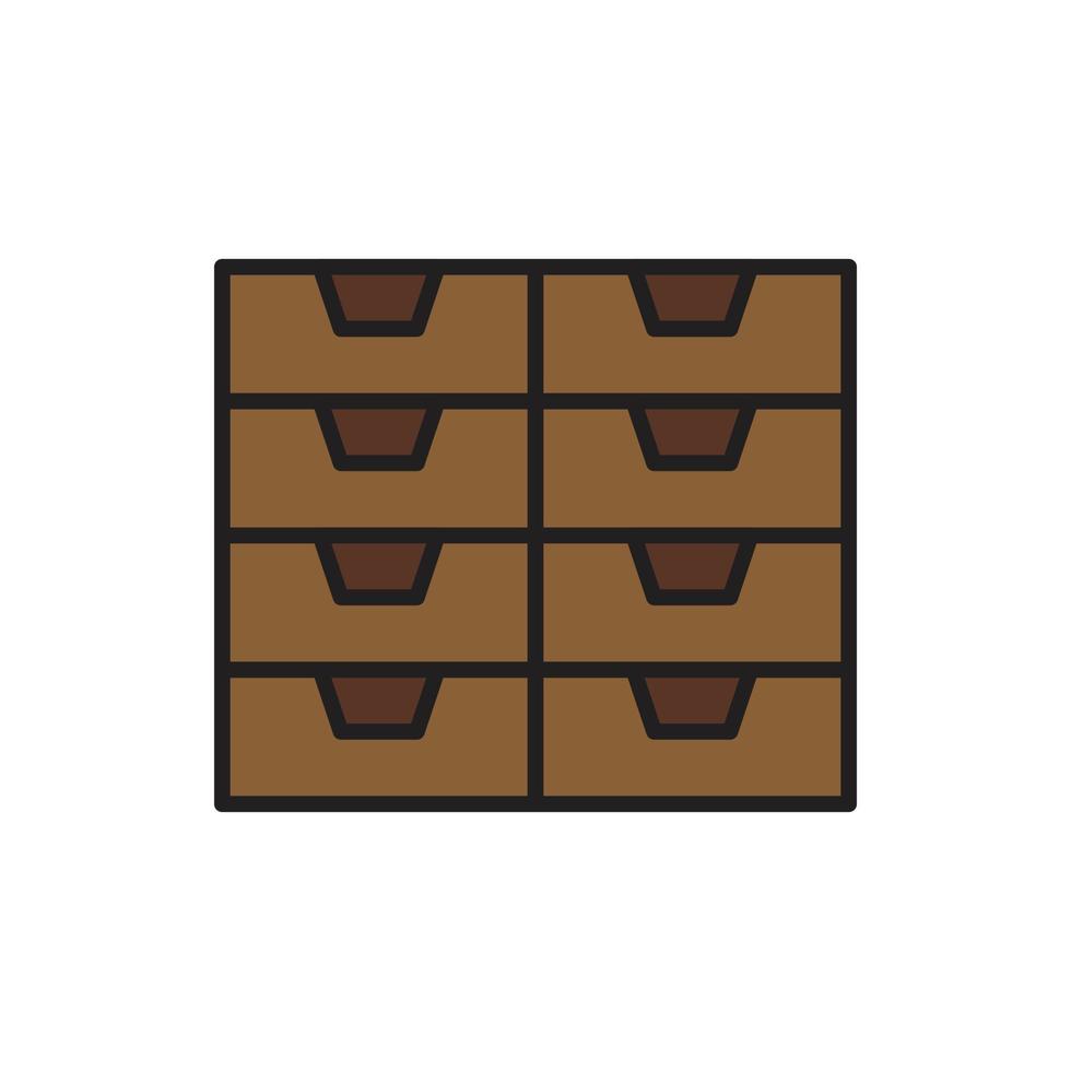 cupboard wardrobe for website graphic resource, presentation, symbol vector