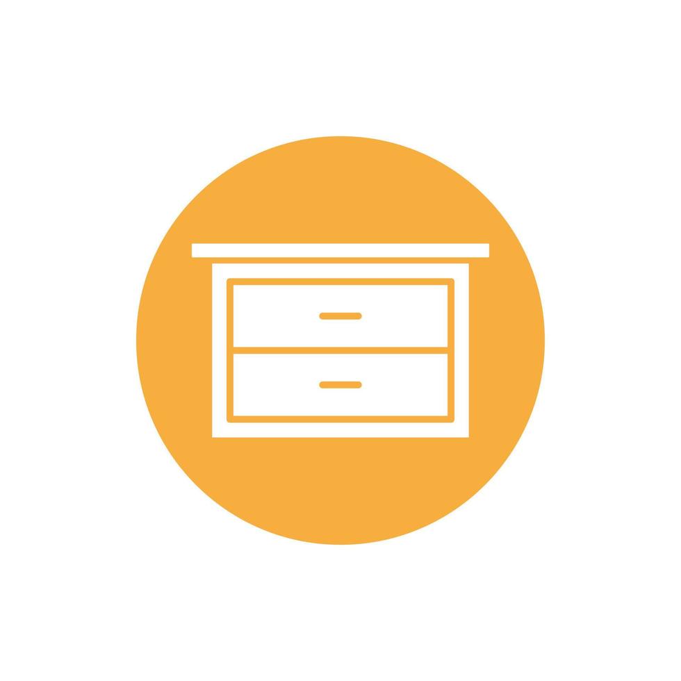 cupboard wardrobe for website graphic resource, presentation, symbol vector