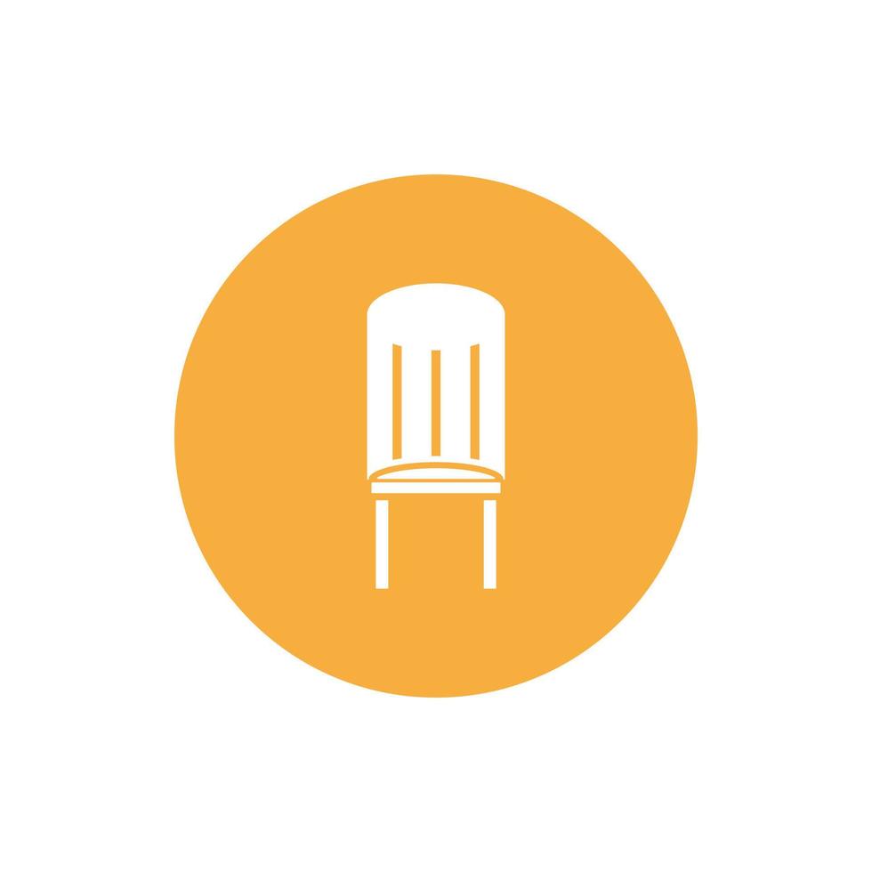 chair for website graphic resource, presentation, symbol vector