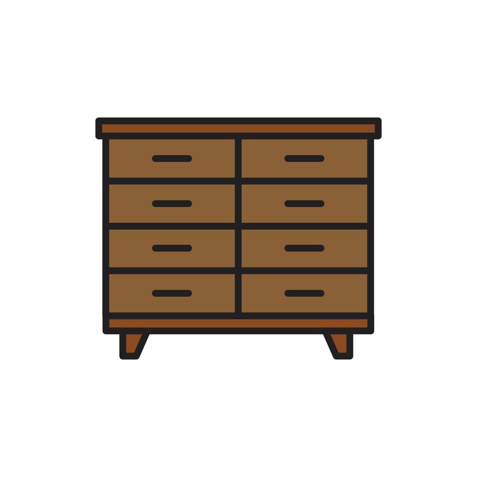 cupboard wardrobe for website graphic resource, presentation, symbol vector