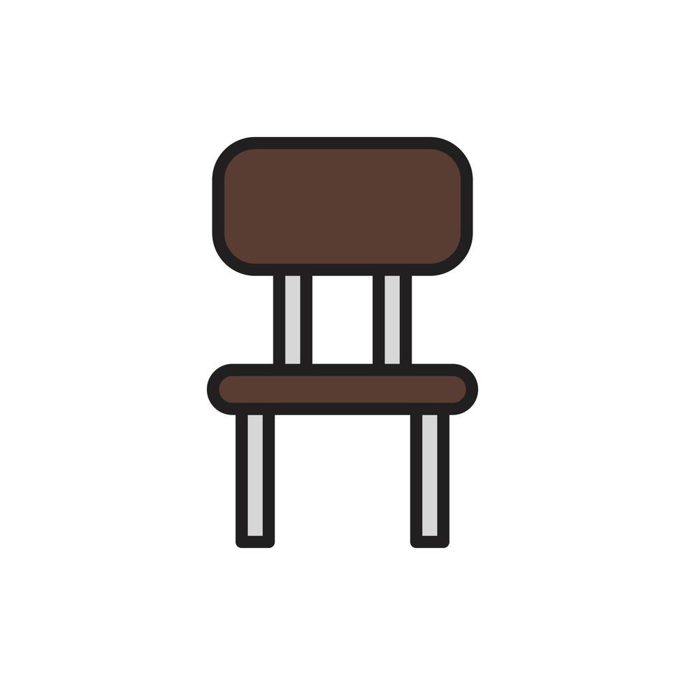 chair for website graphic resource, presentation, symbol vector