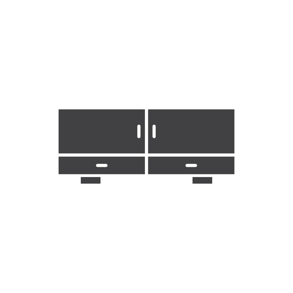 cupboard wardrobe for website graphic resource, presentation, symbol vector