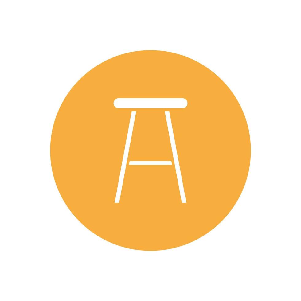 chair for website graphic resource, presentation, symbol vector